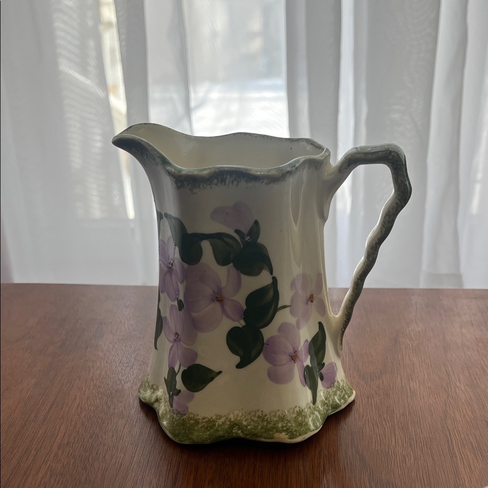 Vintage Cash Family Erwin Violet Creamer